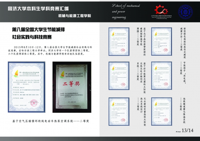 2015全国大学生节能减排社会实践与科技竞赛